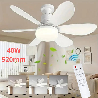 All-In-One Socket Fan & Light